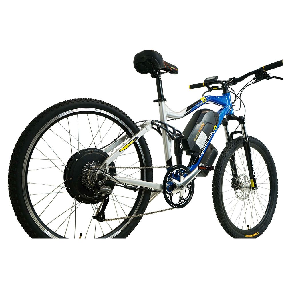 Cyclotricity Beast Electric Bike - Rear Hub Motor